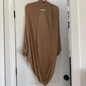 H&M Light brown cocoon cardigan